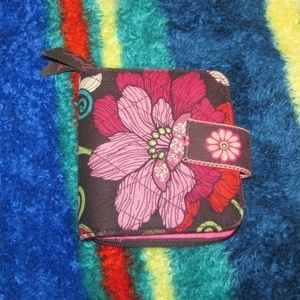 Vera Bradley Mod Floral Pink Wallet